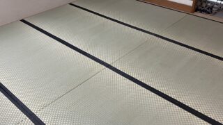 熊本県産市松表　表替え2