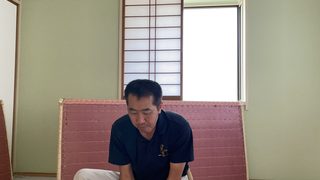 カラー畳表で表替え工事しました